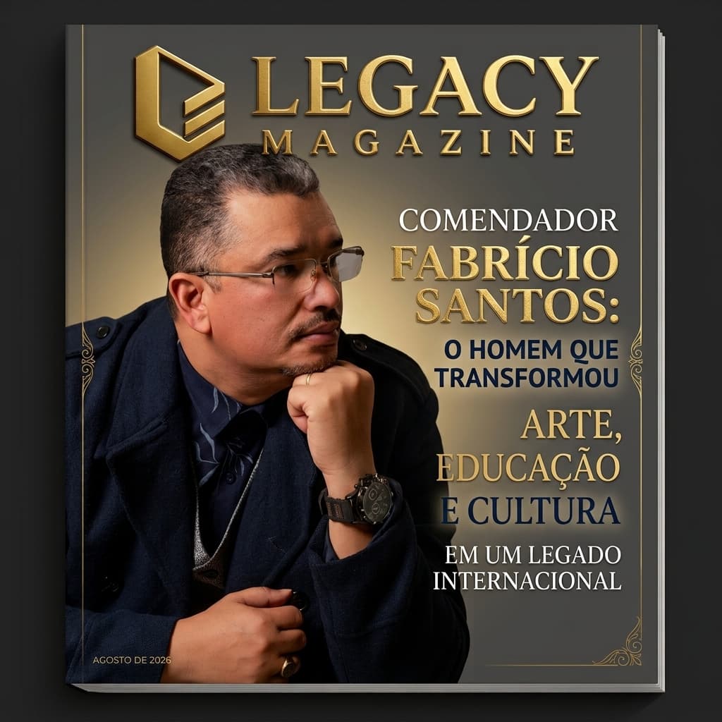 Edição de Agosto 2026 - REVISTA LEGACY MAGAZINE