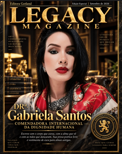 Capa — Revista Legacy Magazine, Vol. 1, n. 3 (22 setembro 2026)