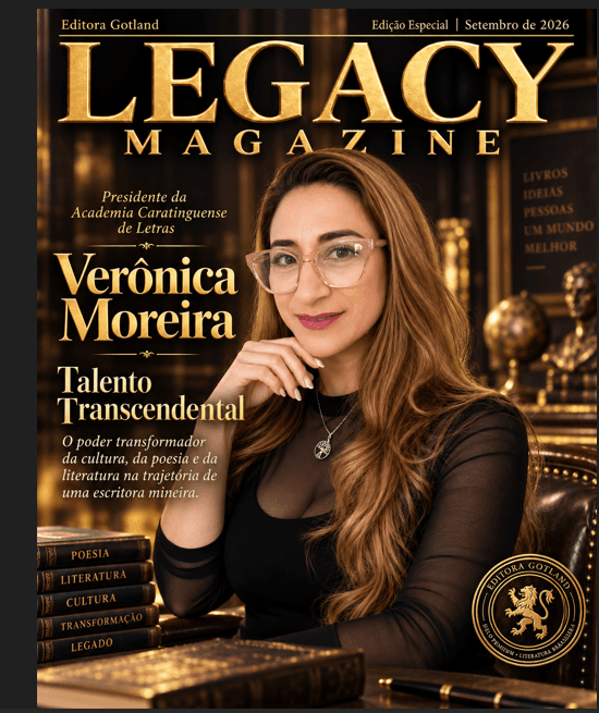 Capa — Revista Legacy Magazine, Vol. 1, n. 11 (23 setembro 2026)